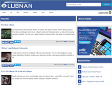 Tablet Screenshot of lubnan.info